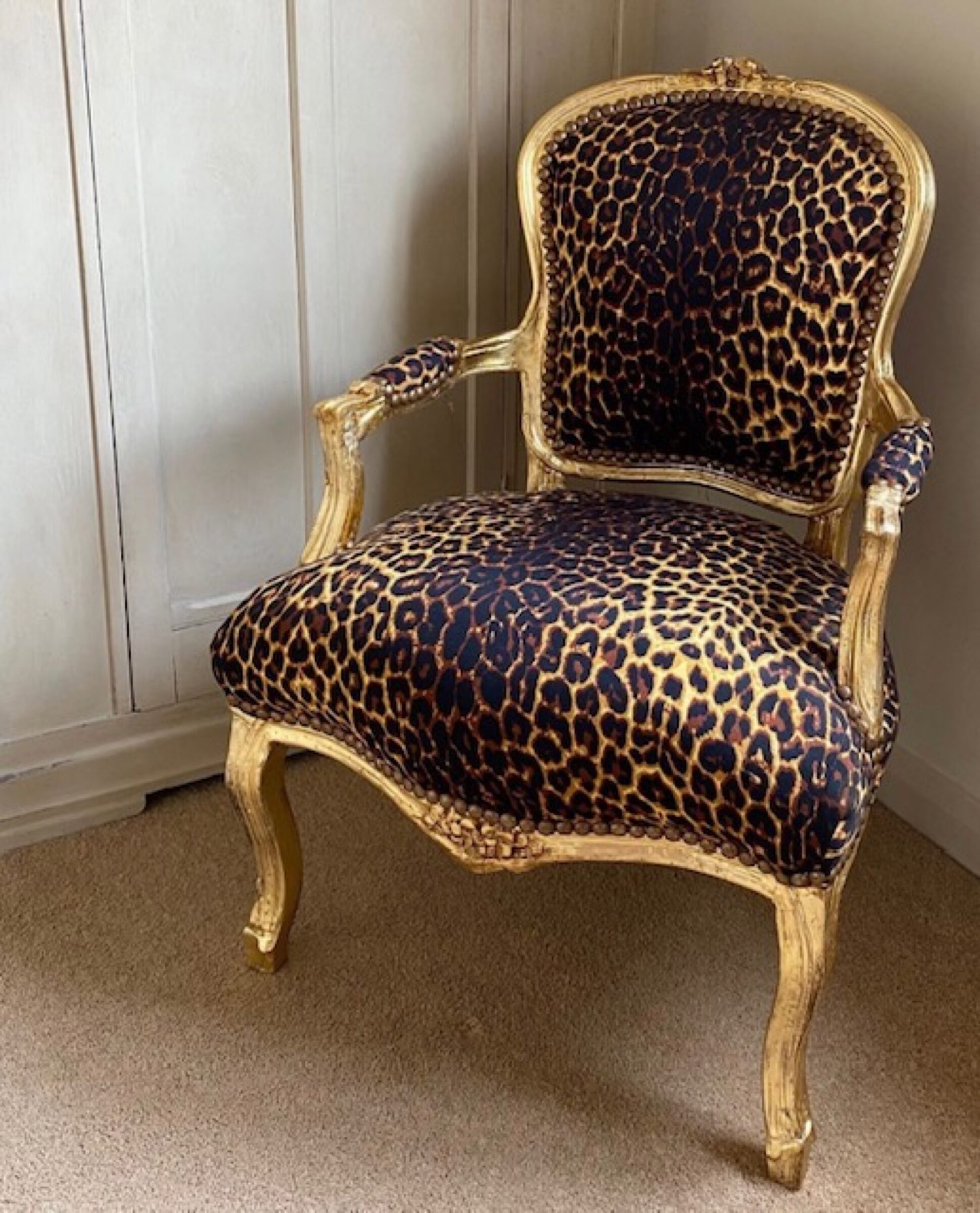 Gold chair