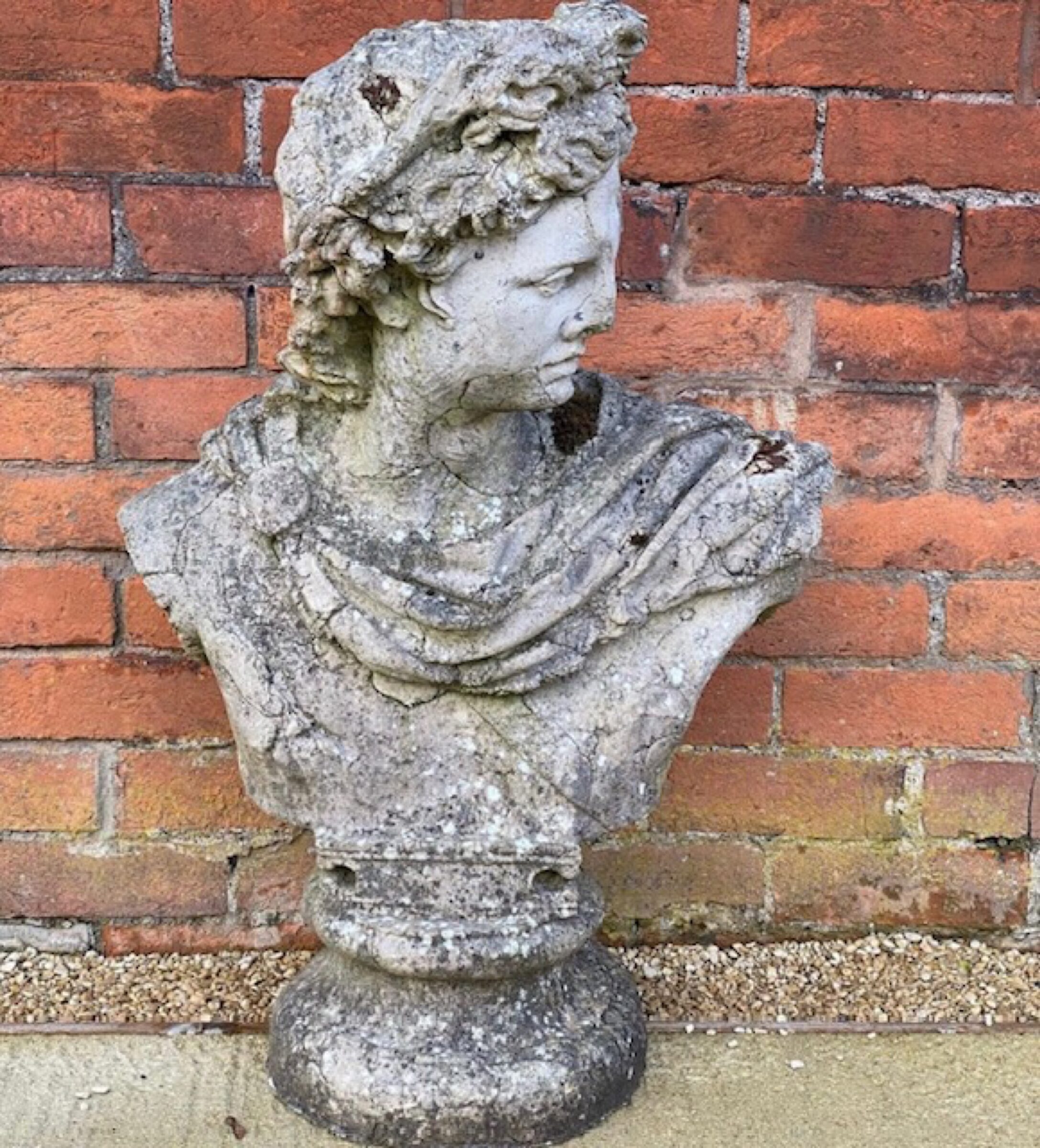 Stone bust