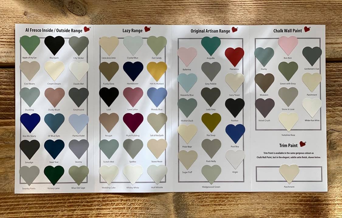 Frenchic colour chart 2020